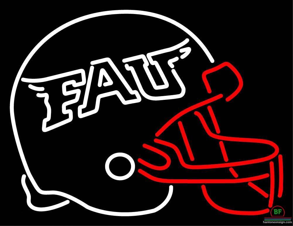 Custom Florida Atlantic Owls Helmet Neon Sign NCAA Teams Neon Light