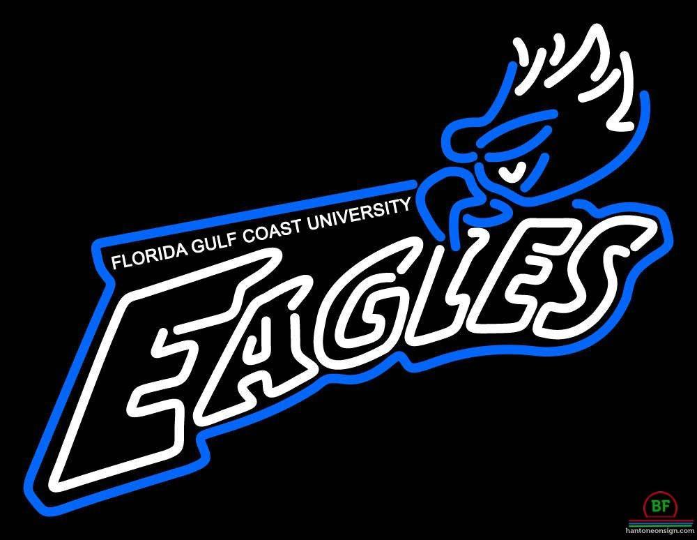 Custom Florida Gulf Coast Eagles Neon Sign NCAA Teams Neon Light