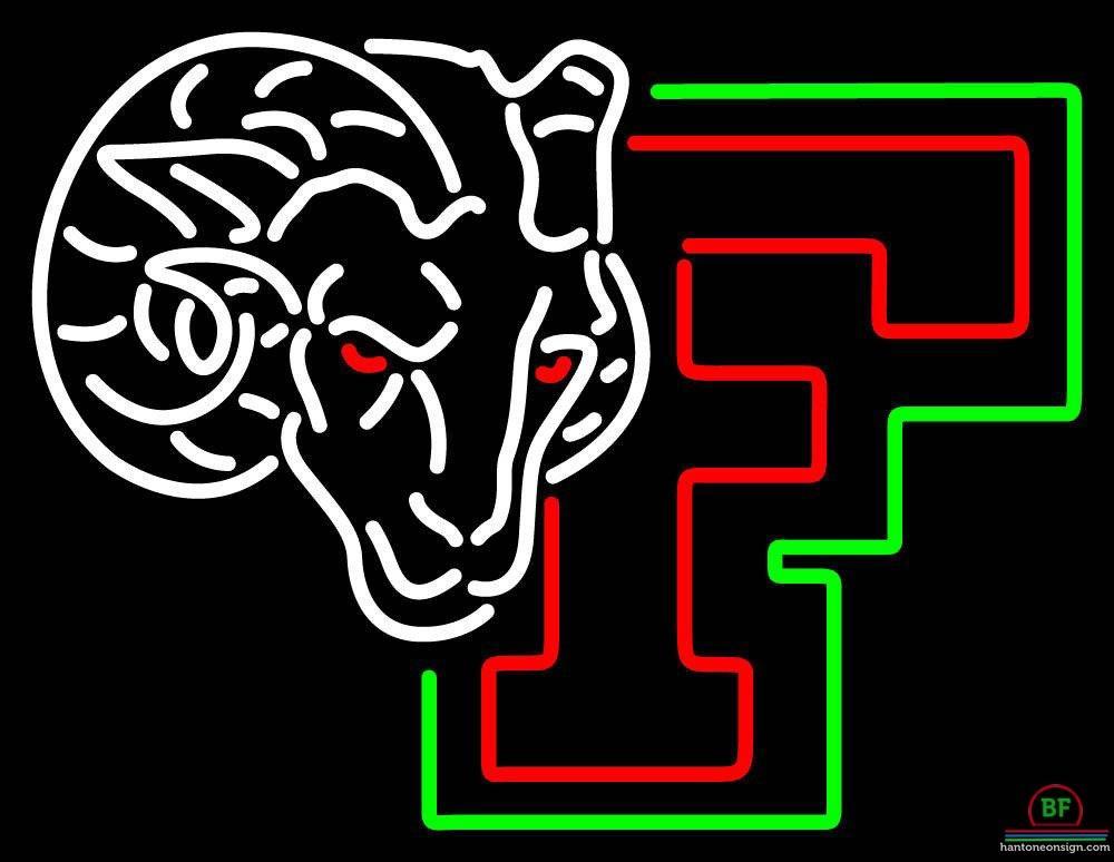 Custom Fordham Rams Neon Sign NCAA Teams Neon Light