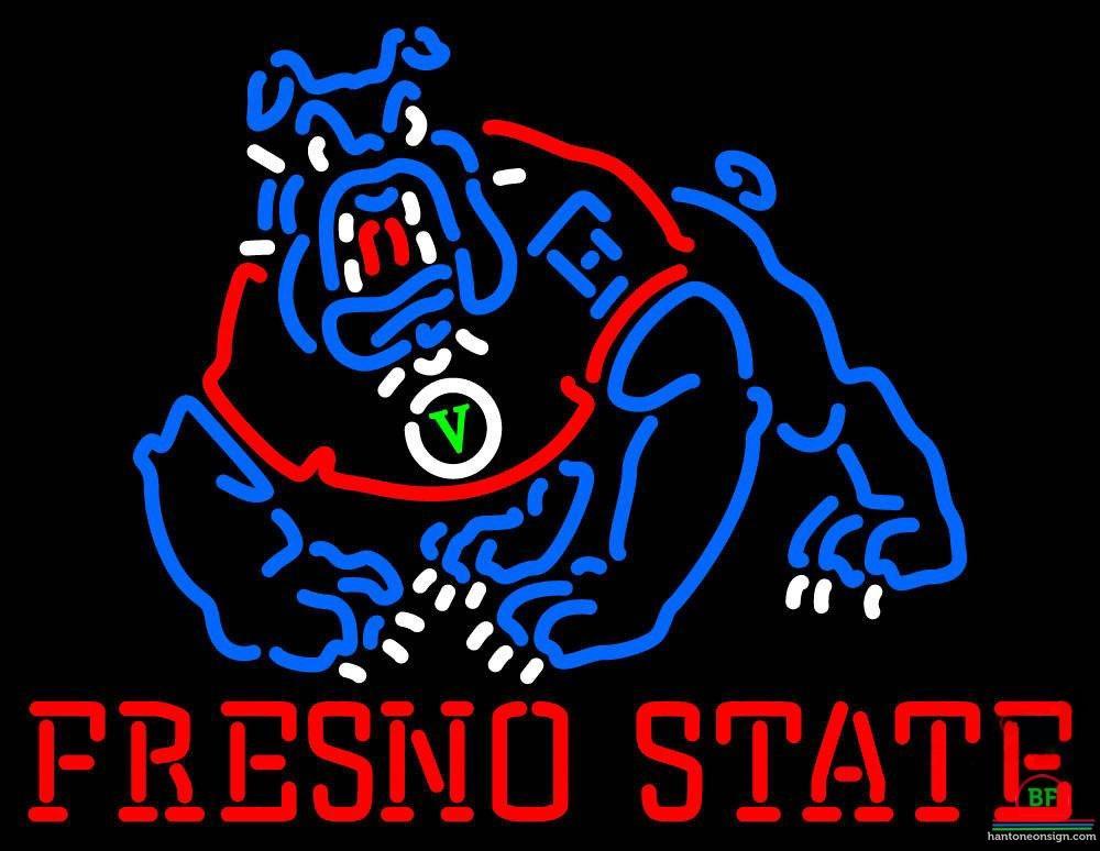 Custom Fresno State Bulldogs Neon Sign NCAA Teams Neon Light