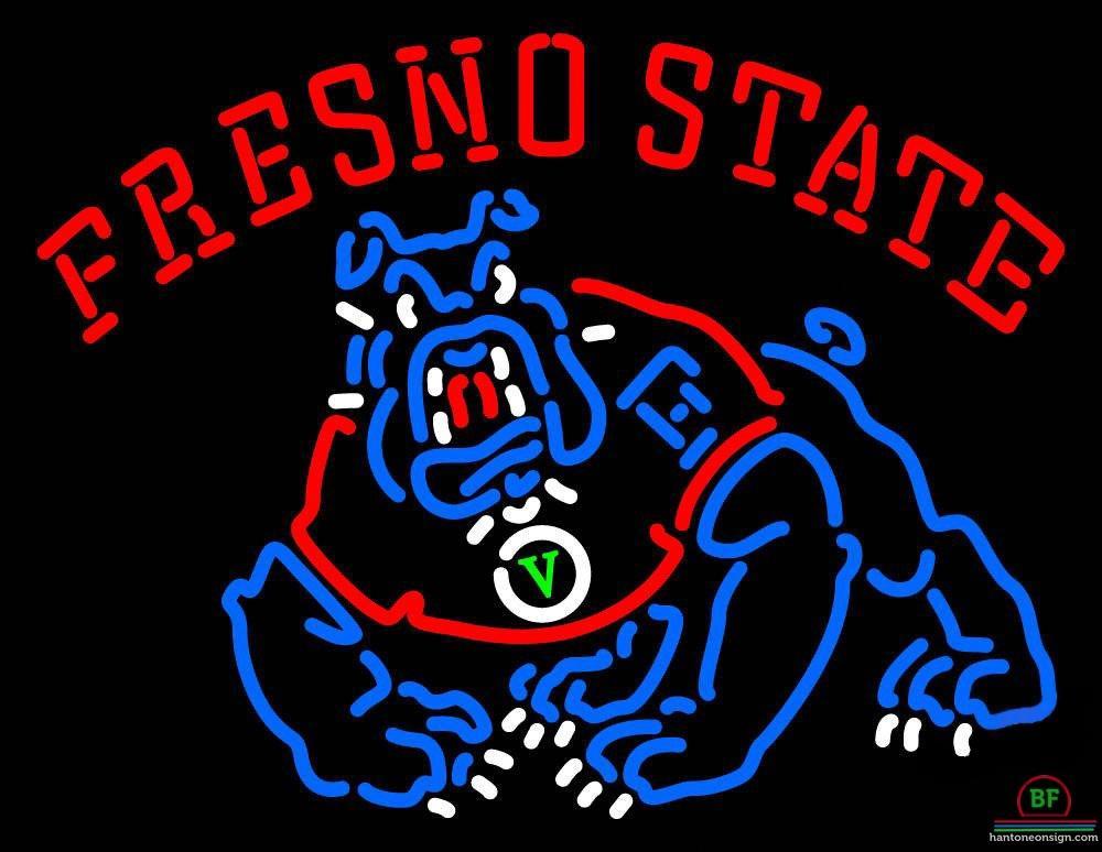 Custom Fresno State Bulldogs Neon Sign NCAA Teams Neon Light
