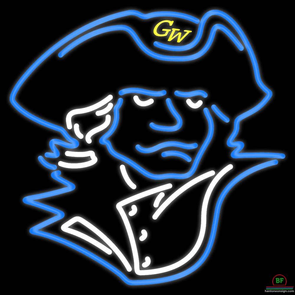 Custom George Washington Colonials Neon Sign NCAA Teams Neon Light
