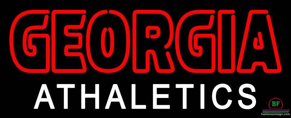 Custom Georgia Bulldogs Neon Sign NCAA Teams Neon Light