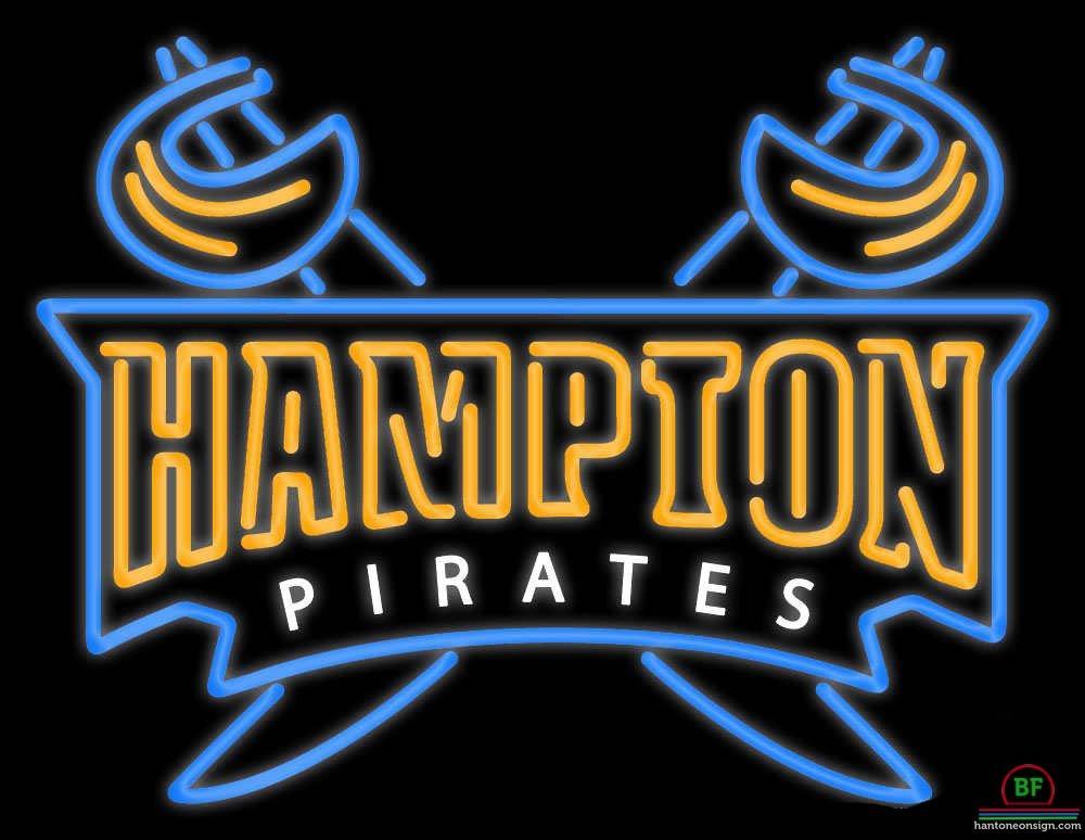 Custom Hampton Pirates Neon Sign NCAA Teams Neon Light