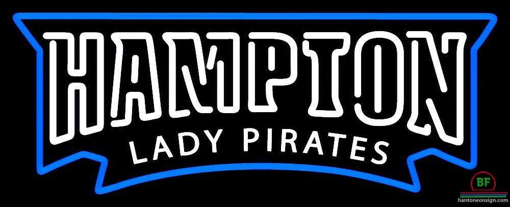 Custom Hampton Pirates Neon Sign NCAA Teams Neon Light