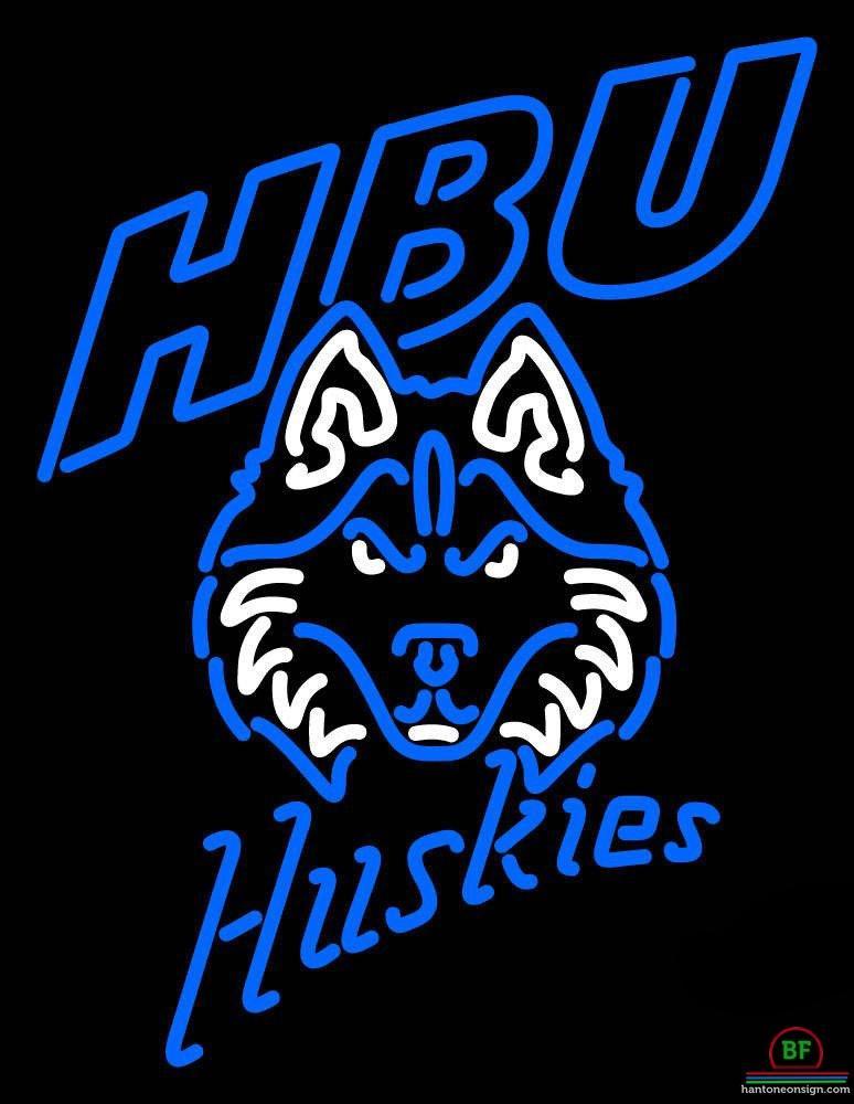 Custom Houston Baptist Huskies Neon Sign NCAA Teams Neon Light