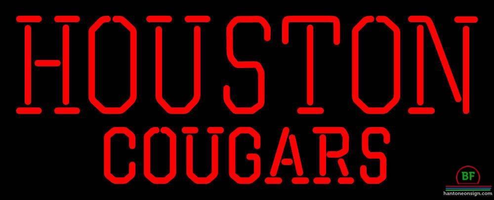 Custom Houston Cougars Neon Sign NCAA Teams Neon Light