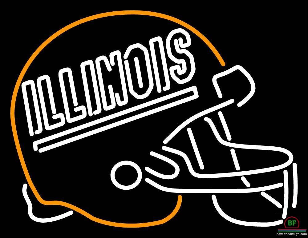 Custom Illinois Fighting Illini Neon Sign NCAA Teams Neon Light