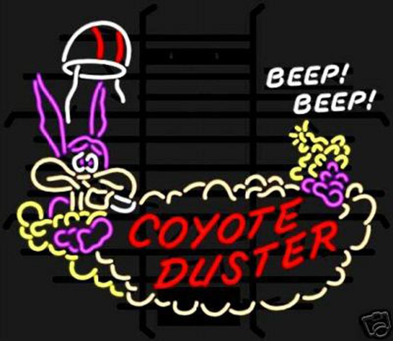 Custom Coyote Duster Hemi 426 Mopar Roadrunner Neon Sign