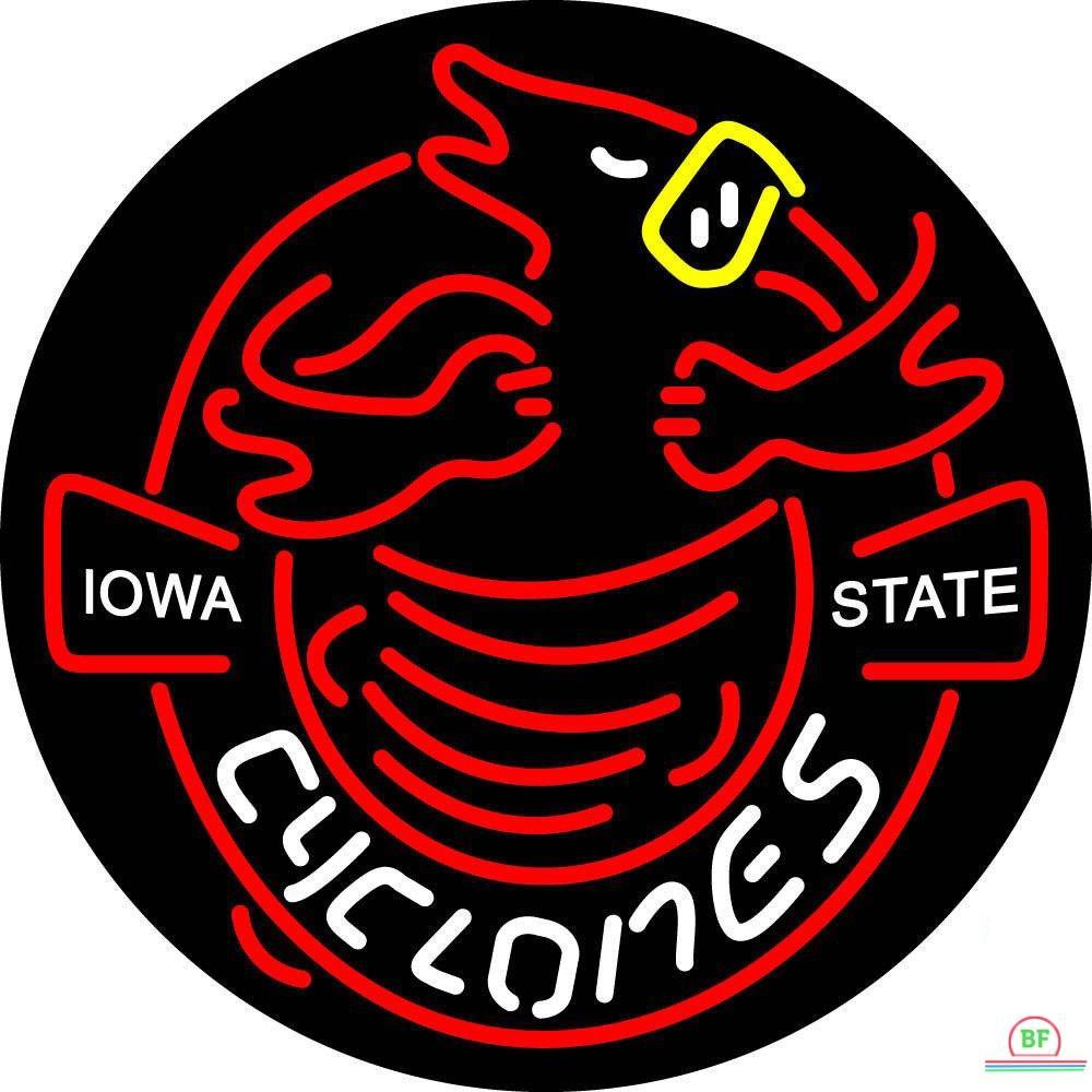 Custom Iowa State Cyclones Neon Sign NCAA Teams Neon Light