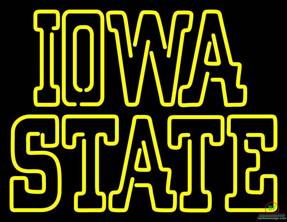 Custom Iowa State Cyclones Neon Sign NCAA Teams Neon Light