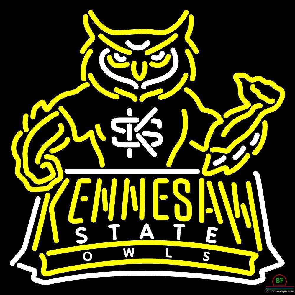 Custom Kennesaw State Owls Neon Sign NCAA Teams Neon Light