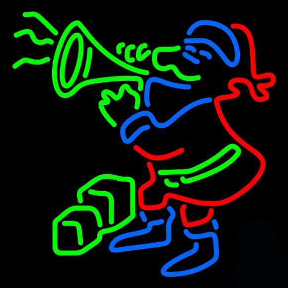 Custom Santa Claus Christmas Neon Sign Real Neon Light