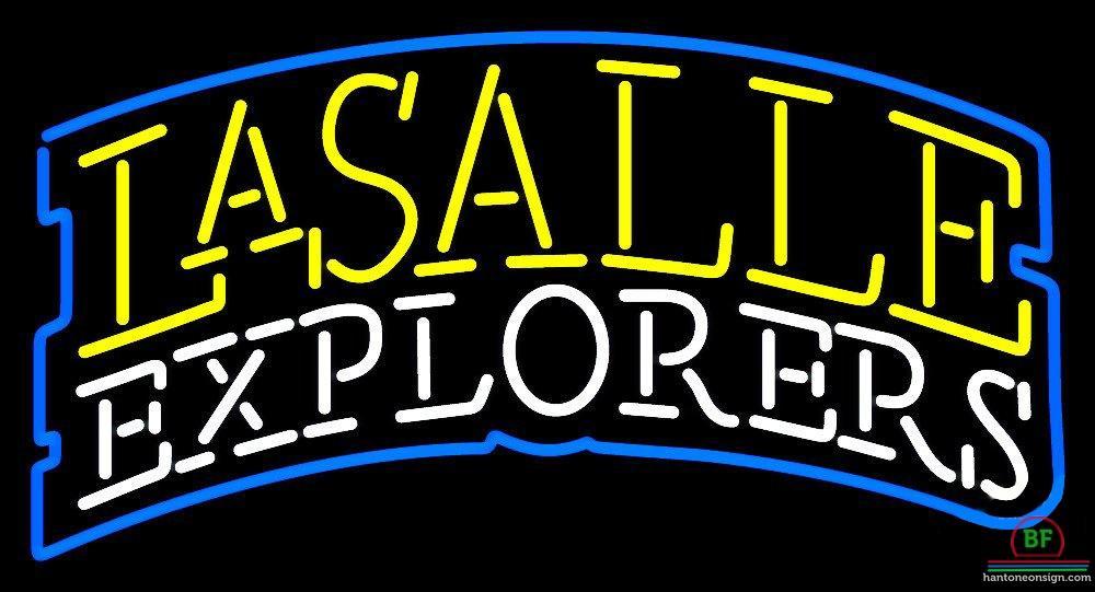 Custom La Salle Explorers Neon Sign NCAA Teams Neon Light