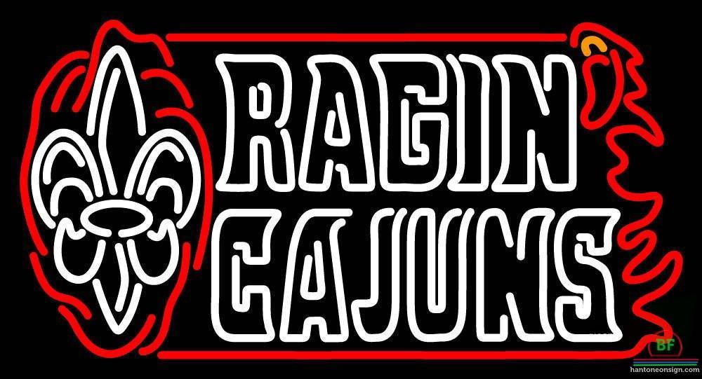 Custom Louisiana Ragin Cajuns Neon Sign NCAA Teams Neon Light