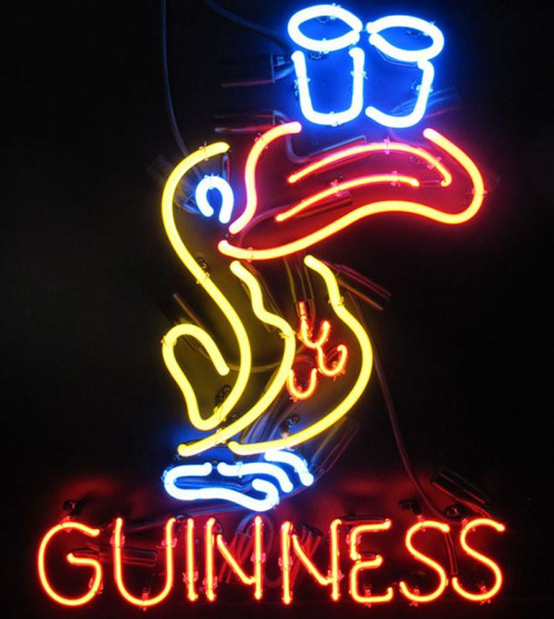 Custom Guinness Toucan Neon Sign
