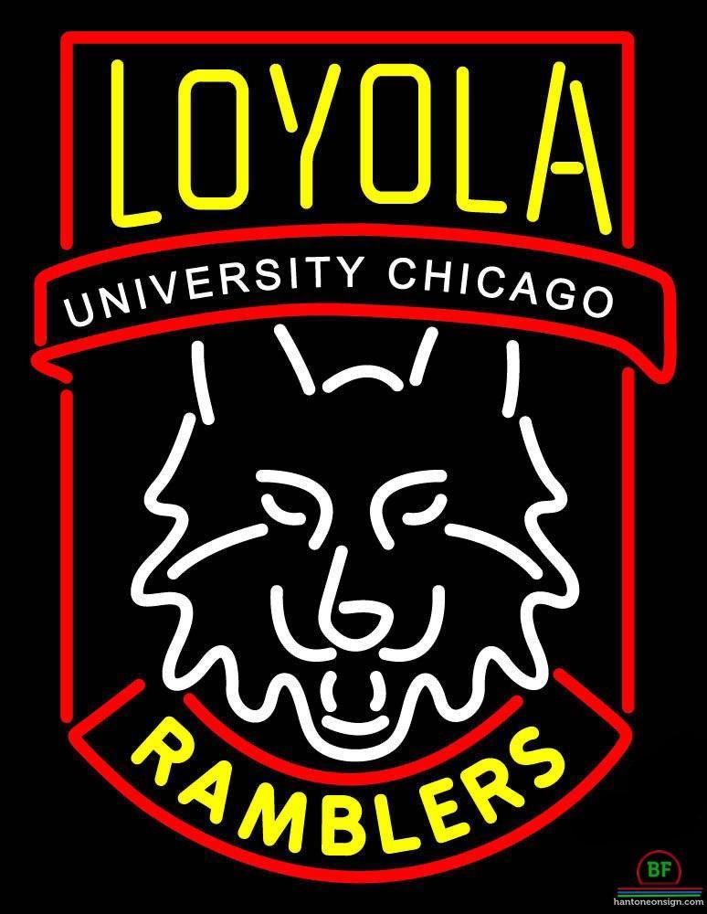 Custom Loyola Ramblers Neon Sign NCAA Teams Neon Light