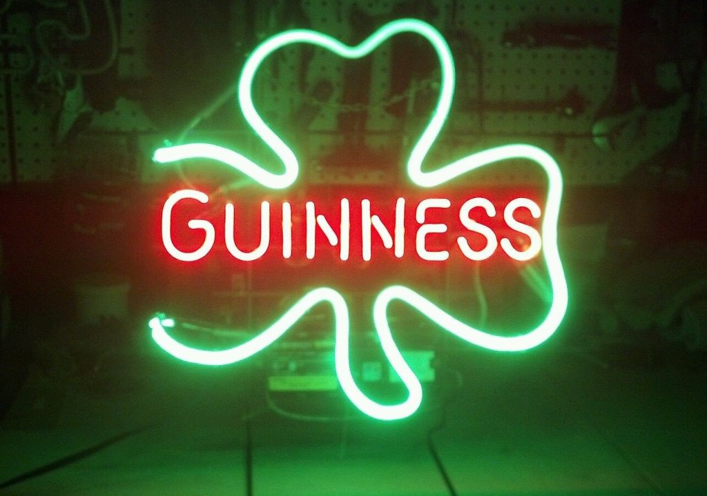 Custom Guinness Beer Neon Sign