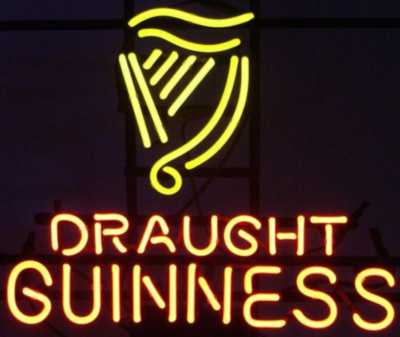 Custom Guinness Draft Neon Sign