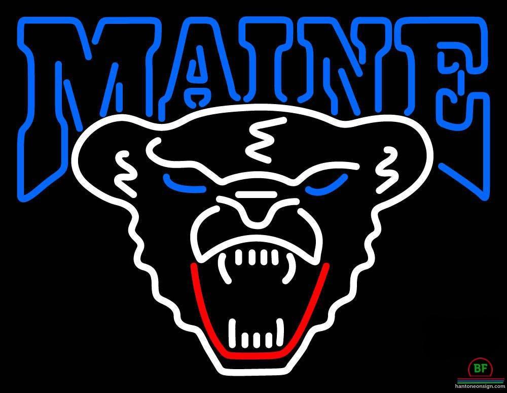 Custom Maine Black Bears Neon Sign NCAA Teams Neon Light
