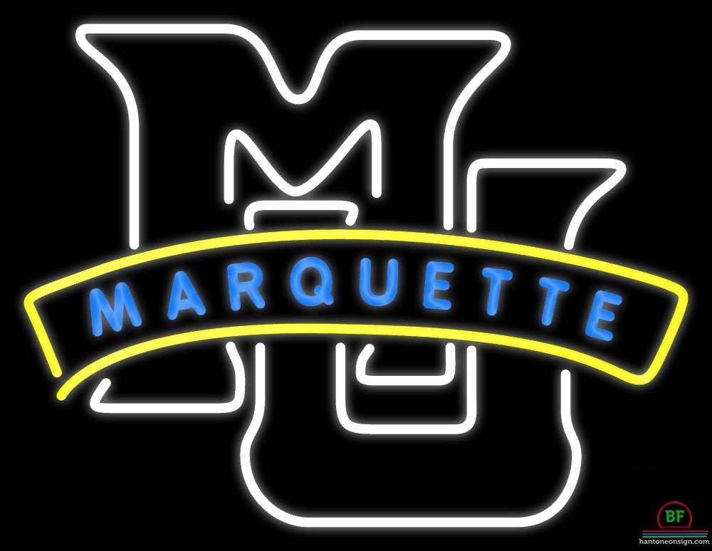 Custom Marquette Golden Eagles Neon Sign NCAA Teams Neon Light