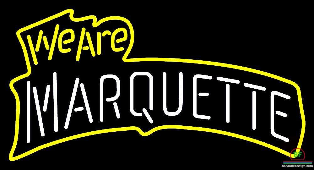 Custom Marquette Golden Eagles Neon Sign NCAA Teams Neon Light