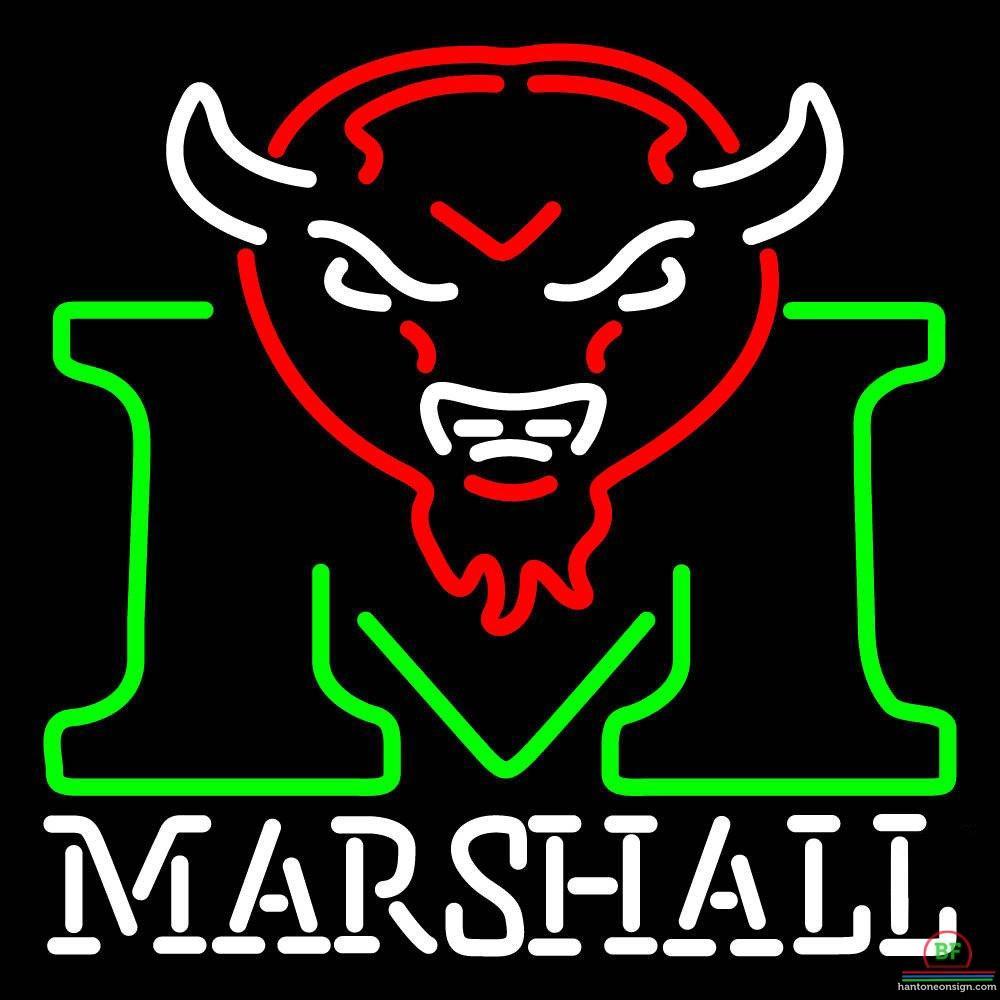 Custom Marshall Thundering Herd Neon Sign NCAA Teams Neon Light