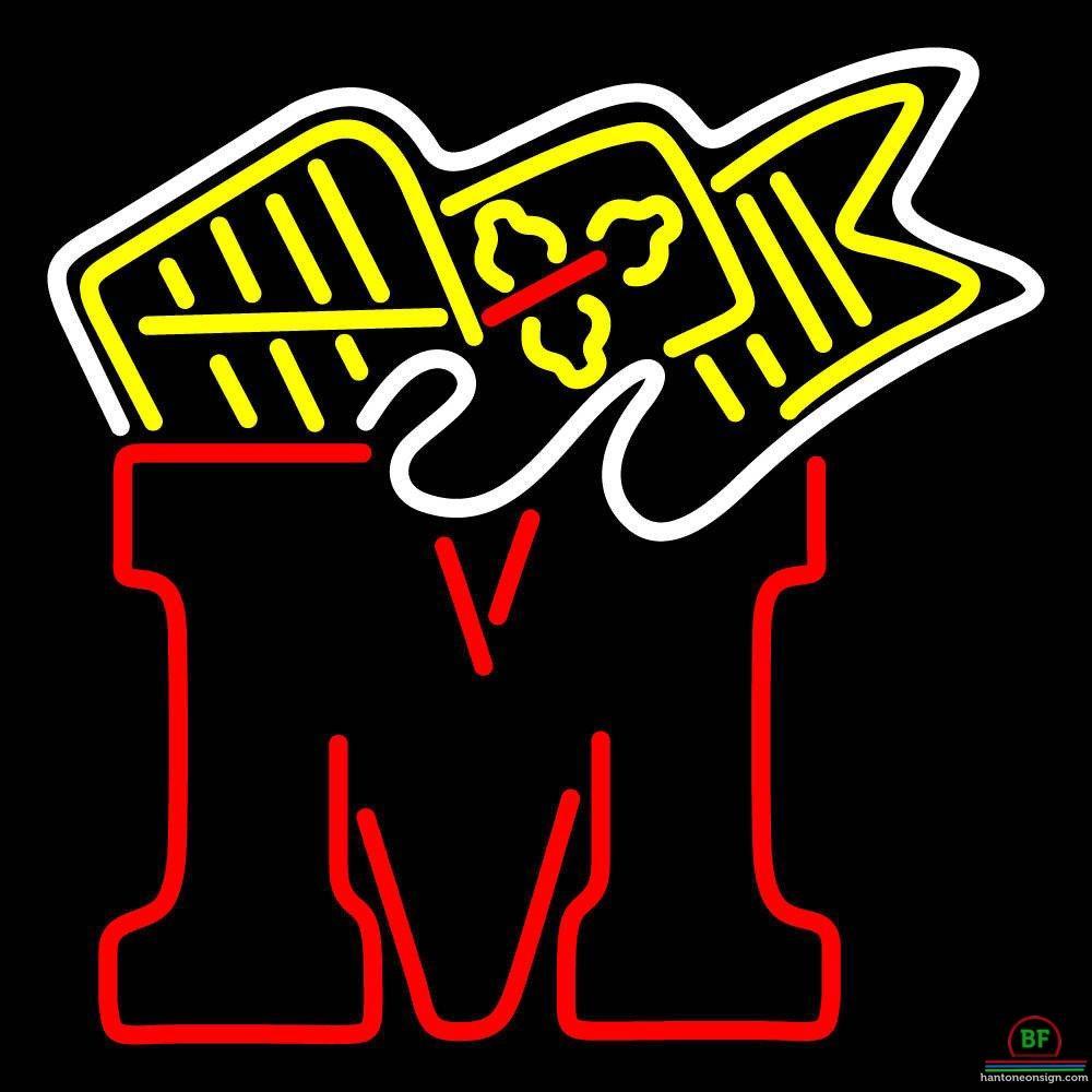 Custom Maryland Terrapins Neon Sign NCAA Teams Neon Light