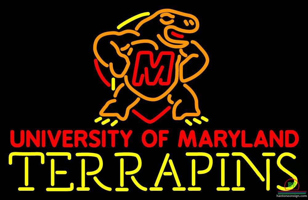 Custom Maryland Terrapins Neon Sign NCAA Teams Neon Light