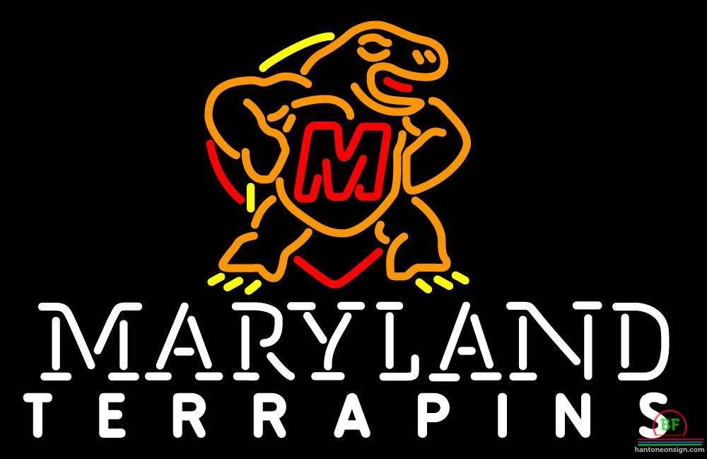 Custom Maryland Terrapins Neon Sign NCAA Teams Neon Light