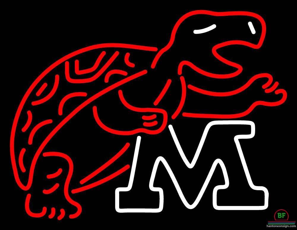Custom Maryland Terrapins Neon Sign NCAA Teams Neon Light