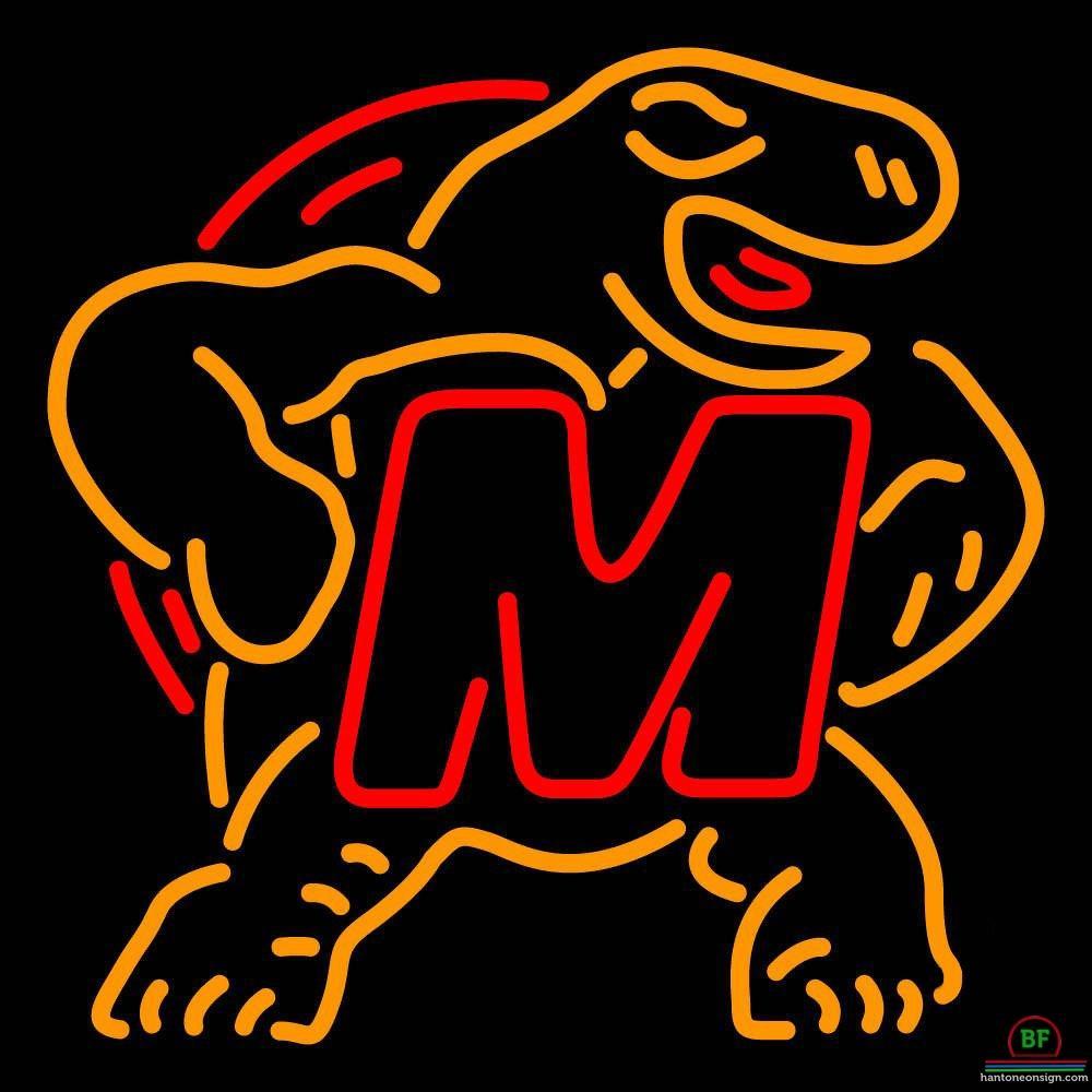 Custom Maryland Terrapins Neon Sign NCAA Teams Neon Light