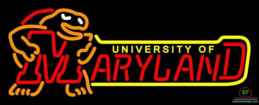 Custom Maryland Terrapins Neon Sign NCAA Teams Neon Light