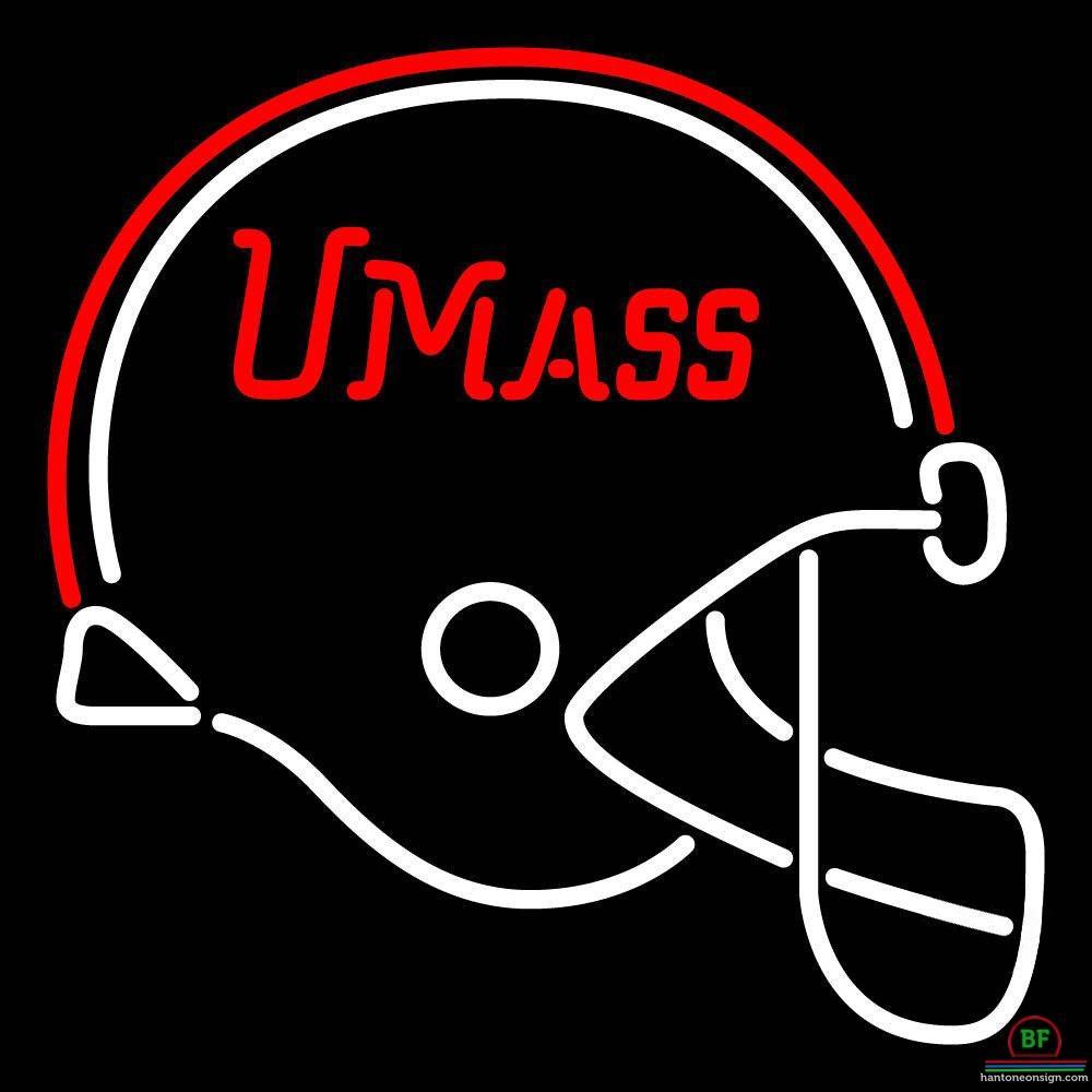 Custom Massachusetts Minutemen Helmet Neon Sign NCAA Teams Neon Light