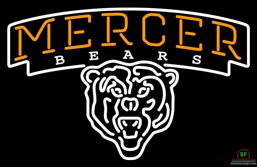 Custom Mercer Bears Neon Sign NCAA Teams Neon Light