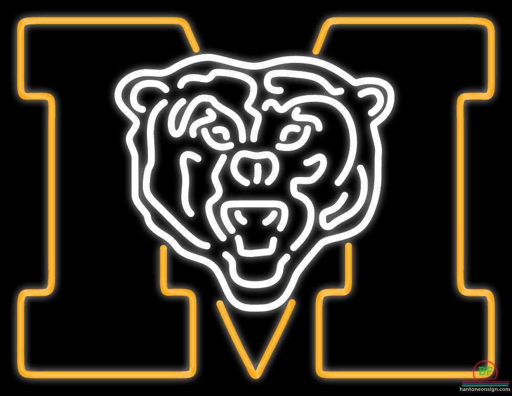 Custom Mercer Bears Neon Sign NCAA Teams Neon Light