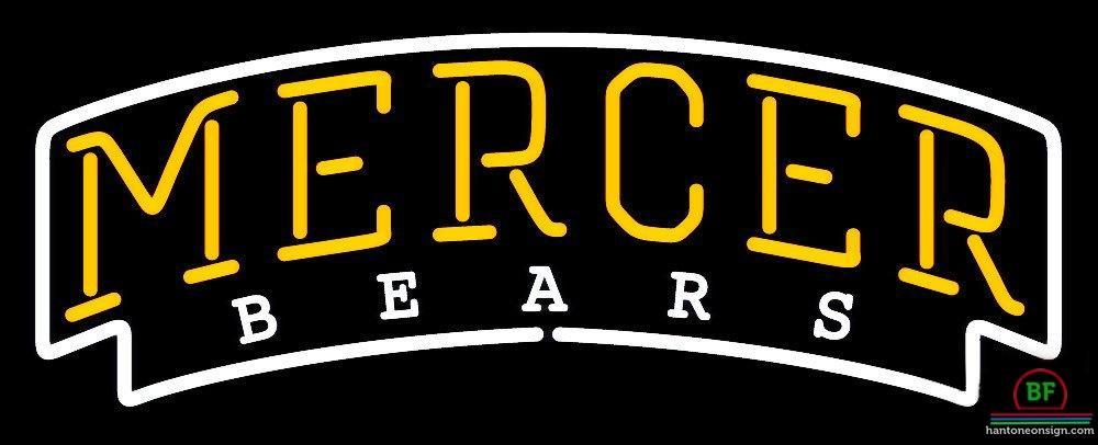 Custom Mercer Bears Neon Sign NCAA Teams Neon Light