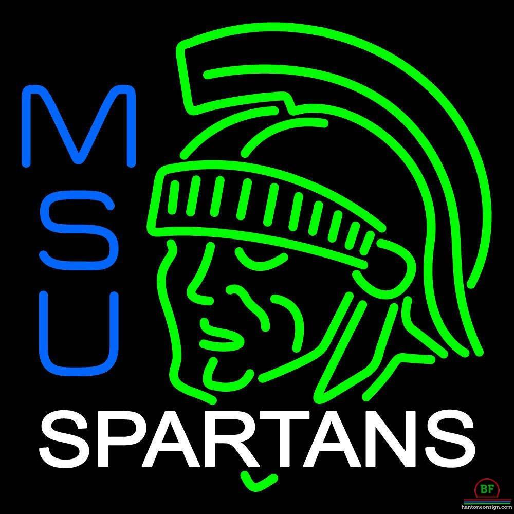 Custom Michigan State Spartans Neon Sign NCAA Teams Neon Light