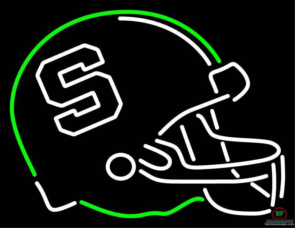 Custom Michigan State Spartans Helmet Neon Sign NCAA Teams Neon Light