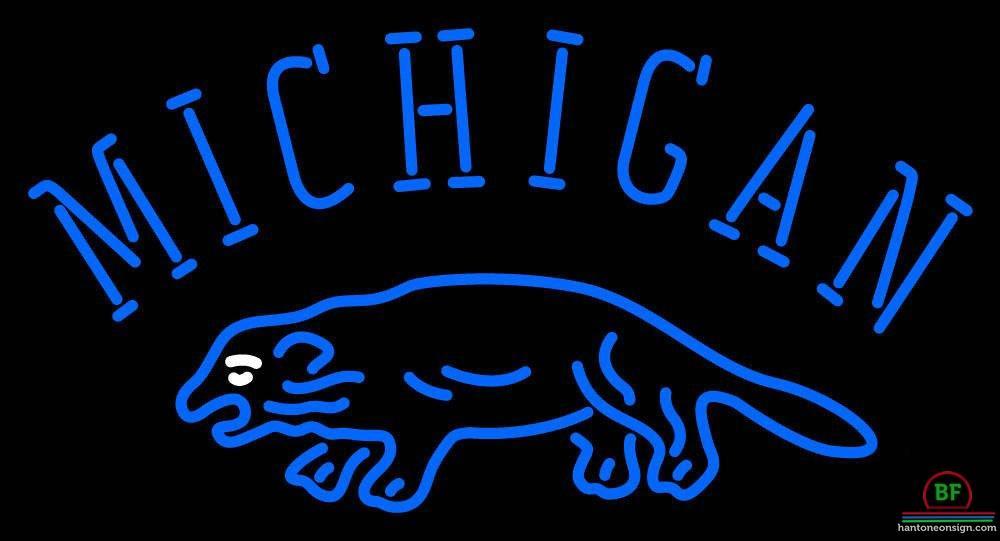 Custom Michigan Wolverines Neon Sign NCAA Teams Neon Light