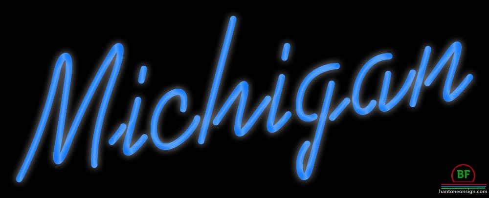 Custom Michigan Wolverines Neon Sign NCAA Teams Neon Light