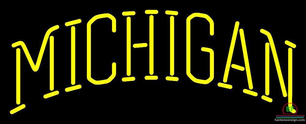 Custom Michigan Wolverines Neon Sign NCAA Teams Neon Light
