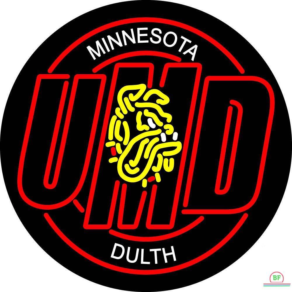 Custom Minnesota Duluth Bulldogs Neon Sign NCAA Teams Neon Light