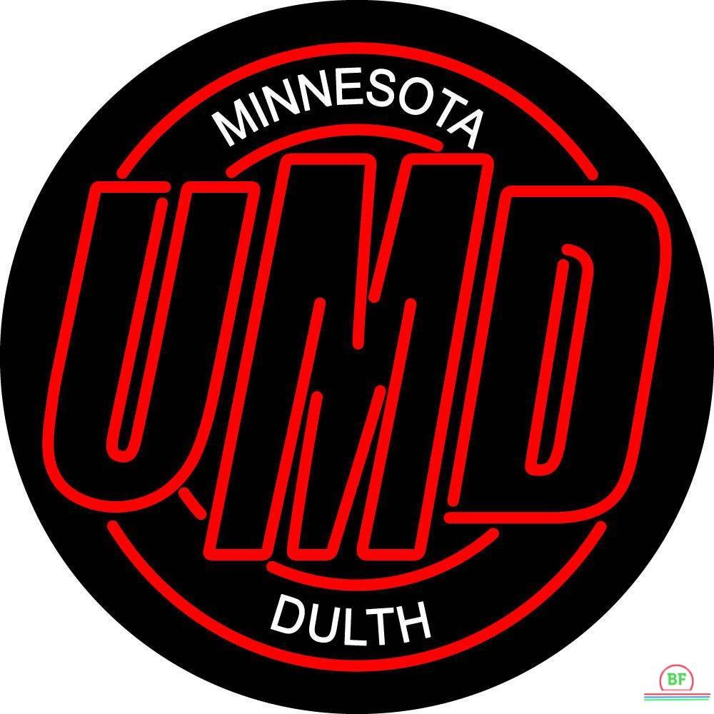 Custom Minnesota Duluth Bulldogs Neon Sign NCAA Teams Neon Light