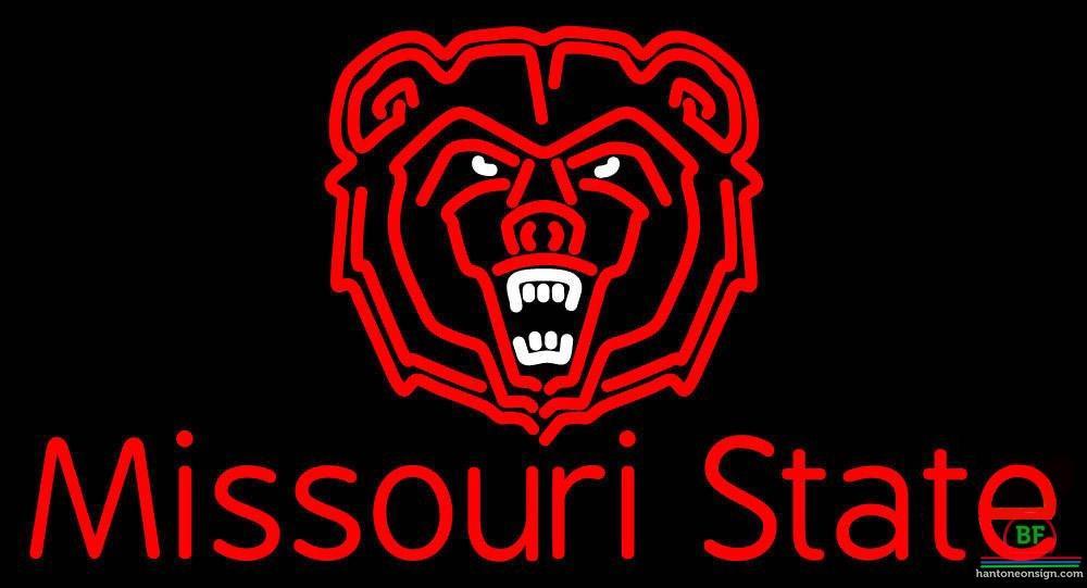 Custom Missouri State Bears Neon Sign NCAA Teams Neon Light