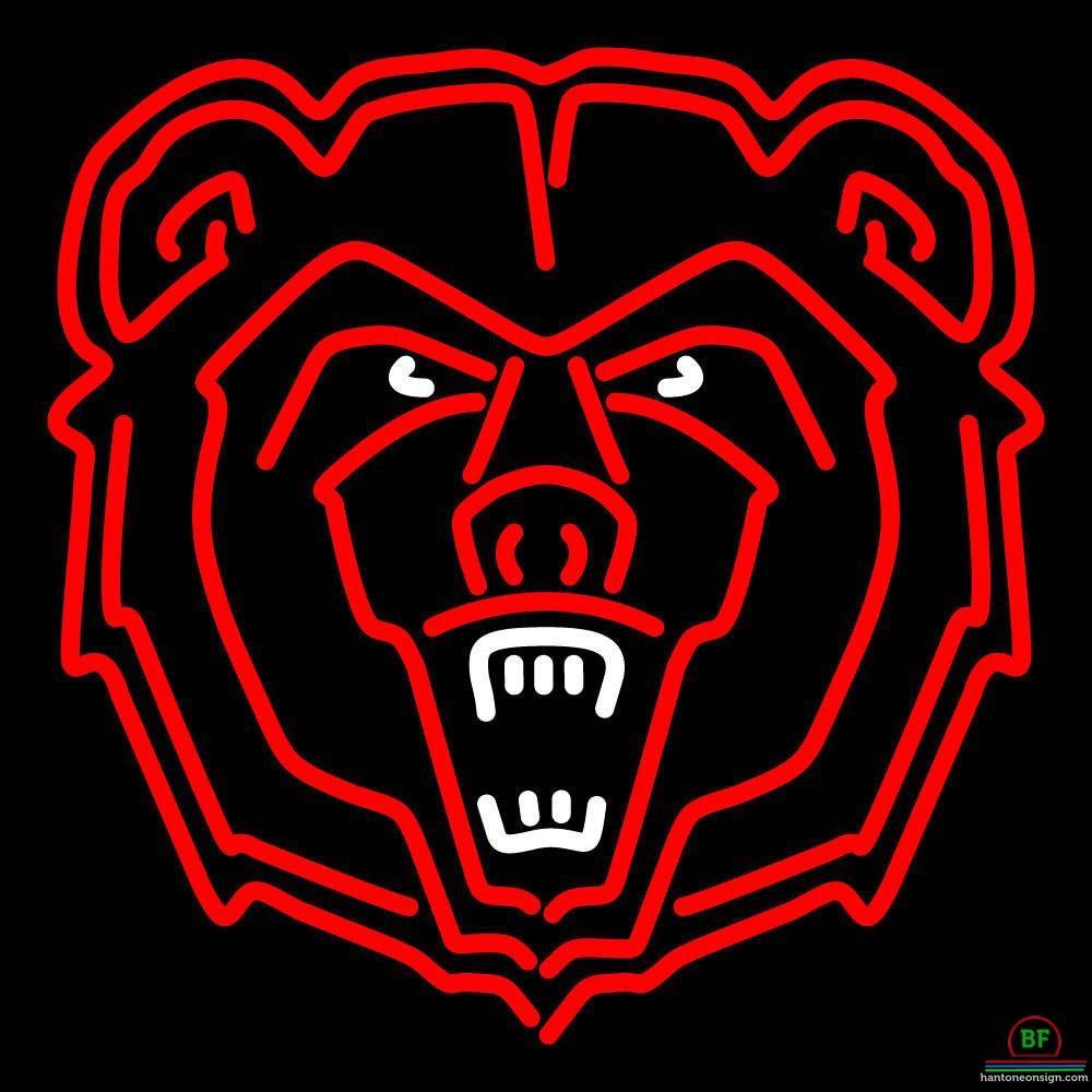 Custom Missouri State Bears Neon Sign NCAA Teams Neon Light