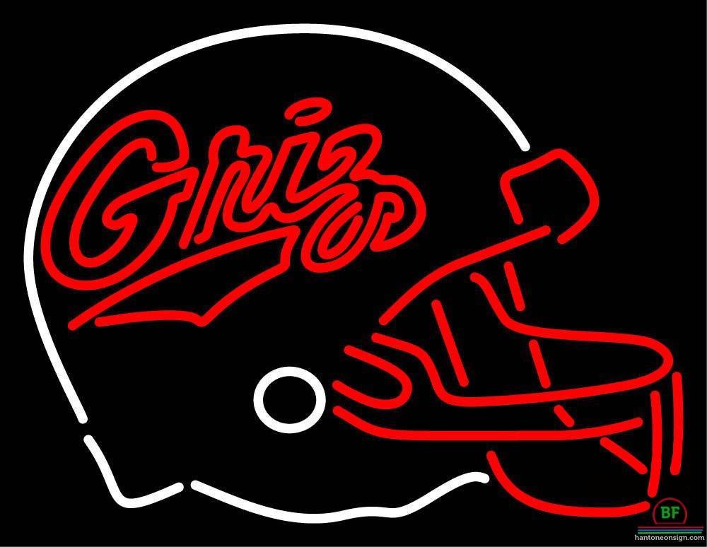 Custom Montana Grizzlies Helmet Neon Sign NCAA Teams Neon Light