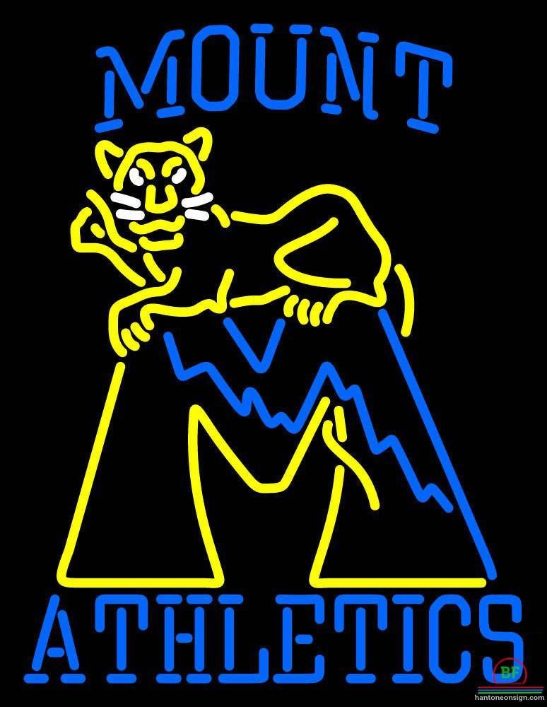 Custom Mount St Marys-mountaineers Neon Sign NCAA Teams Neon Light