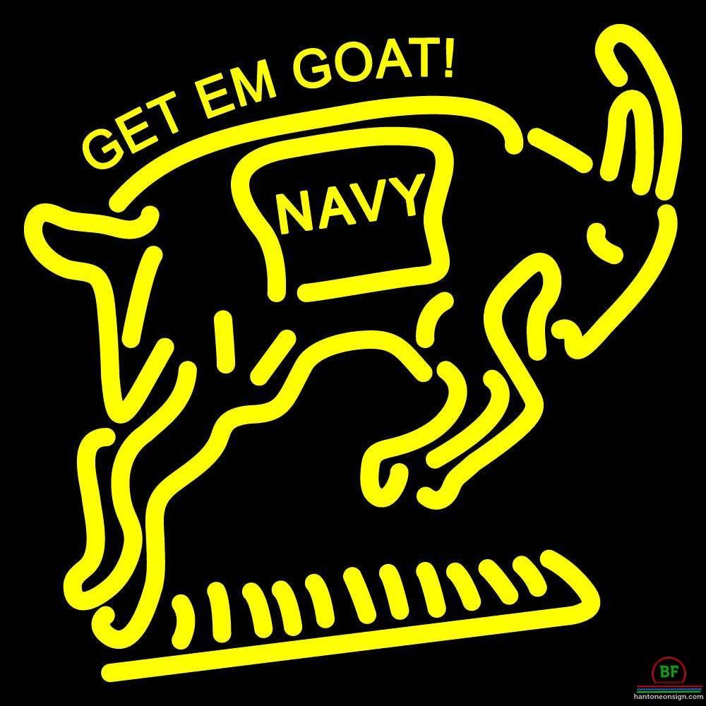 Custom Navy Midshipmen Neon Sign NCAA Teams Neon Light