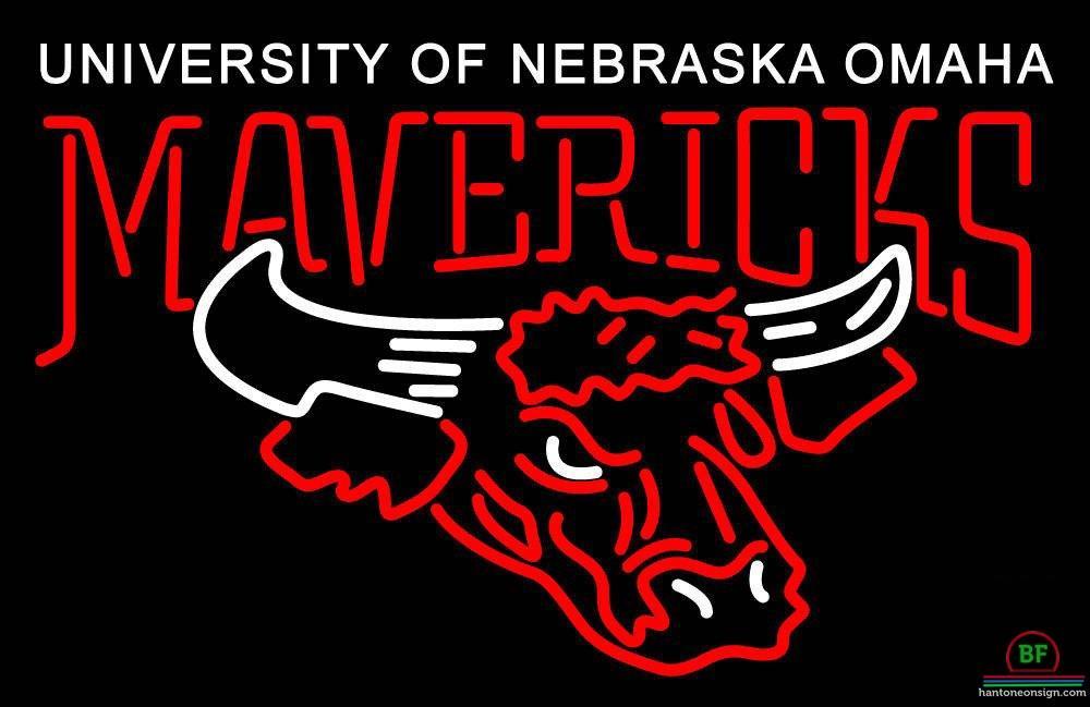 Custom Nebraska Omaha Mavericks Neon Sign NCAA Teams Neon Light